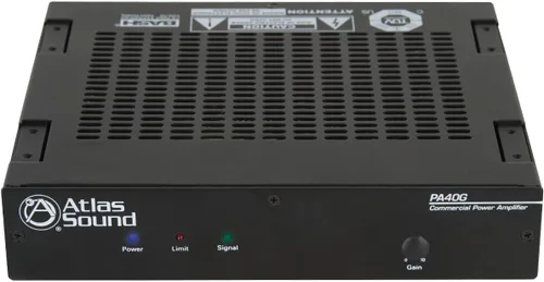 Vista 3 de Atlas Sound Amplificador 40W 70V