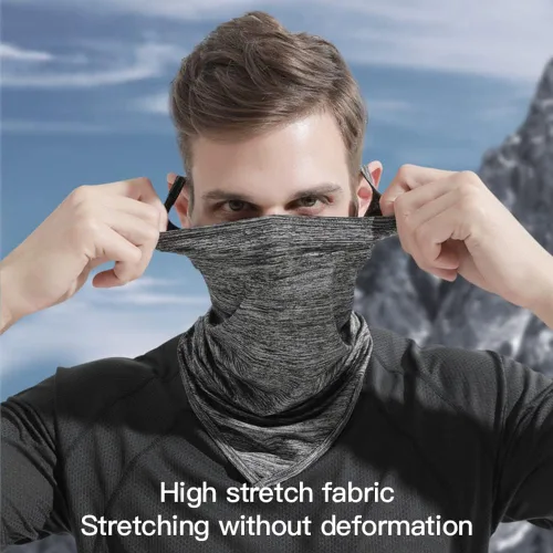Vista 8 de Máscara facial de verano para motocicleta de hielo frío para hombre pasamontañas pañuelo para la cabeza para correr ciclismo pesca al aire libre