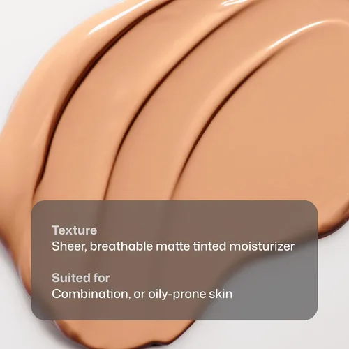 Vista 9 de Revision Skincare Intellishade Mate 5 en 1 crema hidratante teñida antienvejecimiento con SPF 45, corrige, protege, oculta, ilumina e hidrata