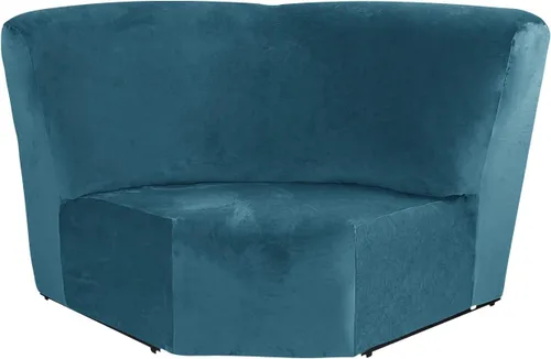 Vista 15 de TOPCHANCES Funda de sofá esquinero de 1 pieza, funda de asiento de esquina adicional, funda de sofá reclinable seccional, funda de terciopelo
