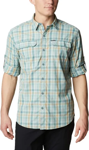 Vista 6 de Columbia Camisa de manga larga a cuadros Silver Ridge 2.0 para hombre