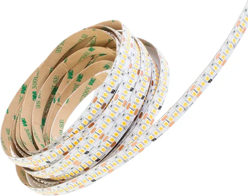Vista 5 de Tira de luz LED más brillante de 24 V, 3000 K blanco cálido UL ultra brillante con 1200 LED por rollo más brillante que COB, 2216, 5630, 5730 chips