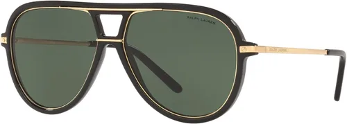 Vista 2 de Ralph Lauren Gafas de sol de aviador de metal Rl8177 para hombre