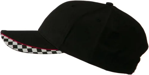 Vista 5 de Gorra de algodón cepillado con logotipo impreso