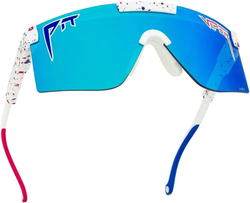 Vista 16 de Pit Viper Sunglasses I The Original 2.0 I 100% UV Lens, Indestructible Frame I Turbo Adjustable I Micro Fiber Bag & Straps