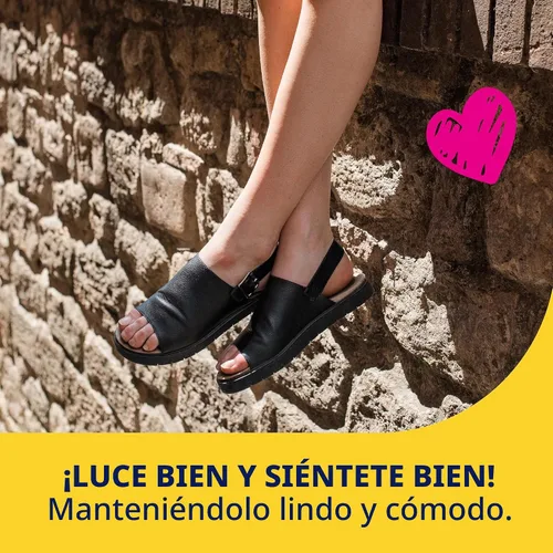 Vista 6 de Dr. Scholl's Love Your Flats & Sandals, plantillas de 3/4 de largo, comodidad para todo el día, alivia y previene el malestar por zapatos, absorbe