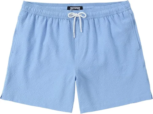 Vista 9 de Men's Swim Shorts Seersucker Swimming Trunks for Men Beach Shorts Quick Dry Bathing Suit 5"/7"/9" with Pockets