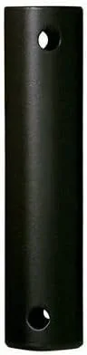 Vista 3 de Fanimation DR1SS-18BLW 18" Varilla descendente de acero inoxidable (1"): Negro