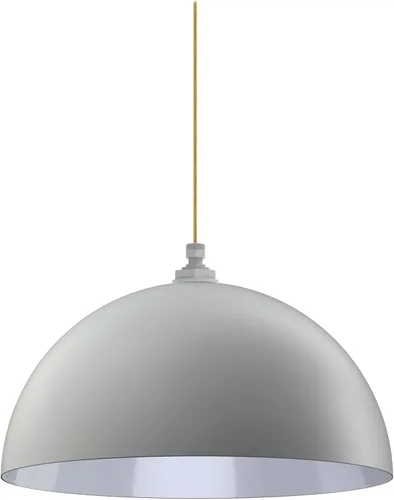Vista 112 de Steel Lighting Co. Melrose - Lámpara colgante Montada en el techo Cúpula redonda de 18 pulgadas Estilo moderno contemporáneo de granja