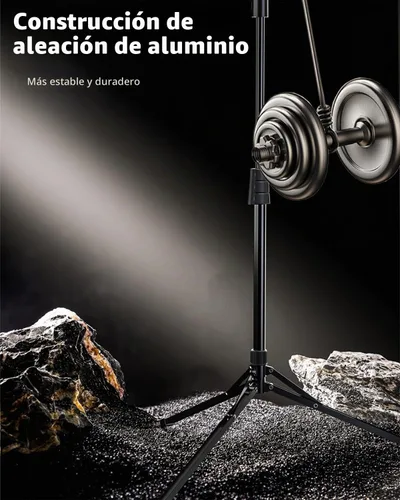 Vista 4 de UBeesize 10" Ring Light with 62" Tripod Stand, Phone Holder and Remote