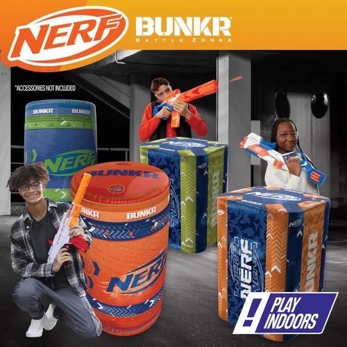 Vista 16 de NERF BUNKR Battle Royale - Búnker inflable Battlezone