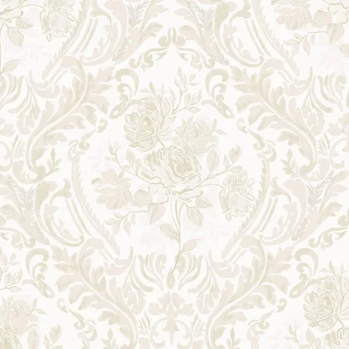 Vista 9 de Ismoon Papel tapiz autoadhesivo para despegar y pegar, papel de contacto floral vintage, bohemio, acuarela azul, damasco, texturizado, extraíble