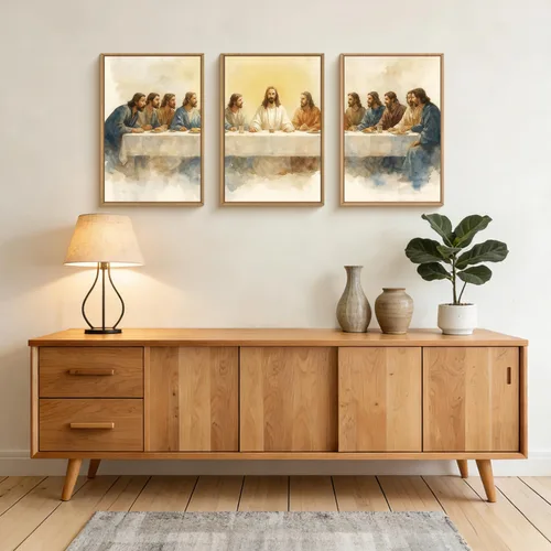 Vista 57 de FWIEXA Juego de Arte de Lienzo Bohemio Enmarcado para Pared, Cuadros Botánicos Verde Salvia Decoración de Pared, Impresiones de Arte de Plantas