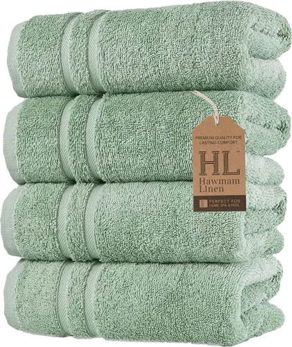 Vista 30 de Juego de 6 toallas de baño negras para baño, algodón turco original, suave, absorbente y de primera calidad, 2 toallas de baño, 2 manos y 2 toallas