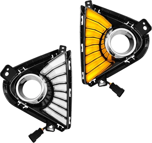 Vista 19 de Boxlight - Luces antiniebla compatibles con Hyundai Santa Fe 2007 2008 2009, un par de luces antiniebla con lente transparente para parachoques