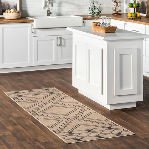 Vista 28 de nuLOOM Alfombra de Área Easy-Jute de 5' x 8', Lavable a Máquina, Antideslizante, para Sala de Estar, Dormitorio, Habitación de Niños, Guardería