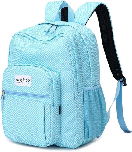 Vista 47 de Abshoo Classical Basic Mochila de viaje para escuela resistente al agua. Mochila escolar de espalda., Negro), BPDU1B1