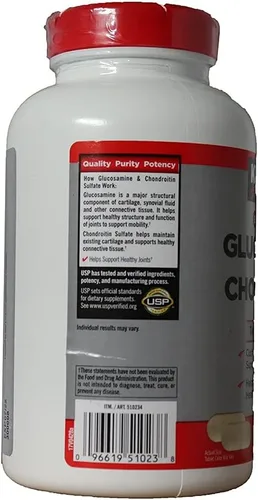Vista 3 de Kirkland Signature Glucosamina y condroitina, 220 tabletas (paquete de 4)