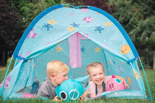 Vista 6 de Pacific Play Tents Sea Buddies - Tienda de campaña de cúpula de juego, 48 x 48 x 42 pulgadas de alto, multicolor
