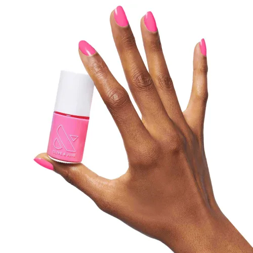 Vista 16 de Olive & June - Esmalte de uñas de larga duración, similar al gel, no necesita lámpara, dura hasta 10 días, brillo sin 15 ingredientes nocivos
