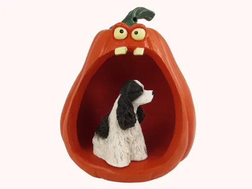 Vista 216 de Conversation Concepts Figura de Corgi galés de Halloween y calabaza Welsh Corgi Pembroke