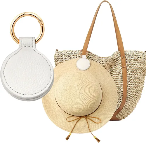 Vista 57 de Niveaya Clip magnético para sombrero para viajar en la bolsa, gancho de almacenamiento magnético, accesorio esencial de viaje de vacaciones