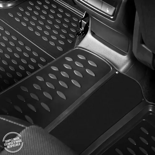 Vista 6 de OMAC Alfombrillas de piso para Mazda 5 2012-2015, alfombrillas de automóvil para todo tipo de clima, 3D, ajuste personalizado, tapete de goma