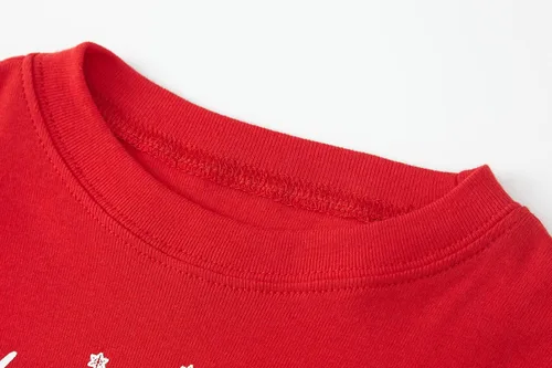 Vista 5 de Family Feeling - Conjunto de pijama de manga larga, diseño 100% de algodón, para niños pequeños