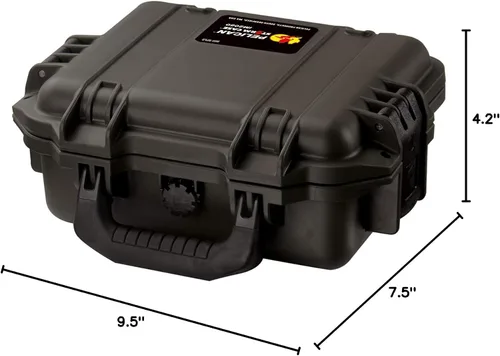 Vista 5 de Caja de transporte con espuma: 9.8 x 11.8 x 4.7 pulgadas.