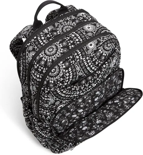 Vista 3 de Vera Bradley Mochila de algodón Xl Campus para mujer