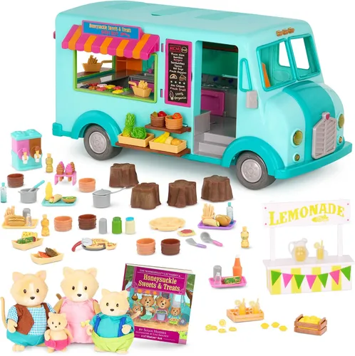 Vista 17 de Li'l Woodzee z Breezy - Coche de juguete para figuras con maleta, vehículos