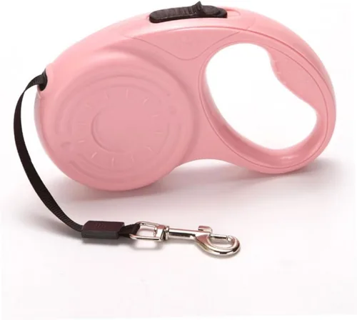 Vista 5 de Retractable Pet Leash Automatic Nylon Dog Lead 5m Extendable Traction Rope for Cat