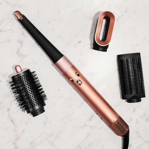 Vista 4 de Dyson Airwrap i.d.™ Multi-Styler Difusión completa para cabello rizado a rizado - Seda ámbar