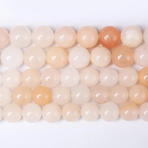 Vista 69 de 100 cuentas de piedra multicolor natural de 0.236 pulgadas (0.236 in), cuentas espaciadoras sueltas redondas para hacer pulseras, collares, aretes