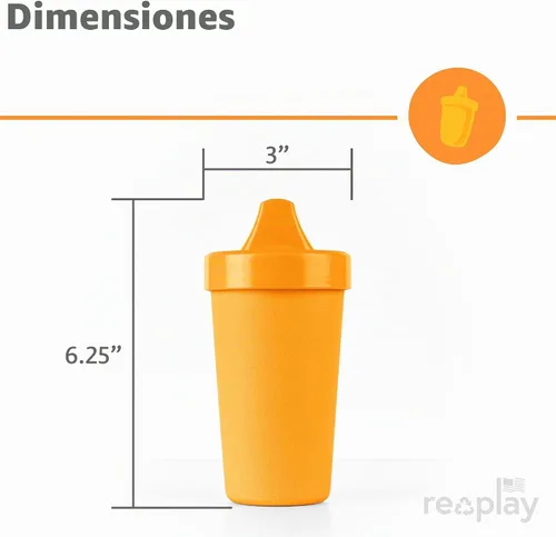 Vista 9 de Re-Play - Vasos con tapa y boquilla de 10 oz., hechos en EE.UU. para niños pequeños de 1 año en adelante, a prueba de derrames, aptos para Aqua Asst.
