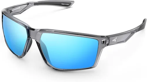 Vista 19 de KastKing Osage - Gafas de sol deportivas polarizadas para hombres y mujeres, ideales para conducir, pescar, ciclismo, correr, protección UV