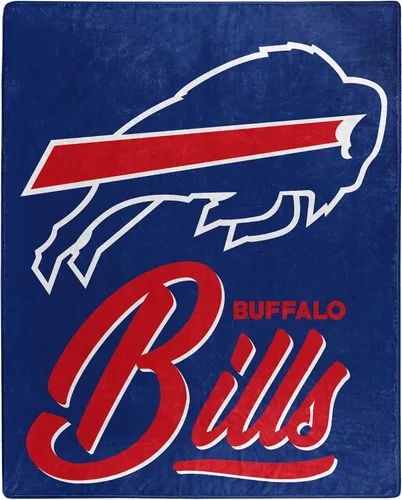 Vista 101 de Northwest NFL Unisex-Adult Raschel Throw Blanket