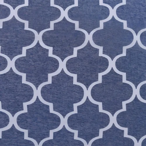 Vista 3 de Superior Cortinas de jacquard en cascada metálicas, detalles de ventana, sólidas, texturizadas, modernas, de transición, estilo tradicional