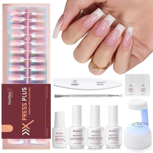 Vista 29 de Beetles - Pegamento de uñas a presión de secado rápido, 0.3 fl oz