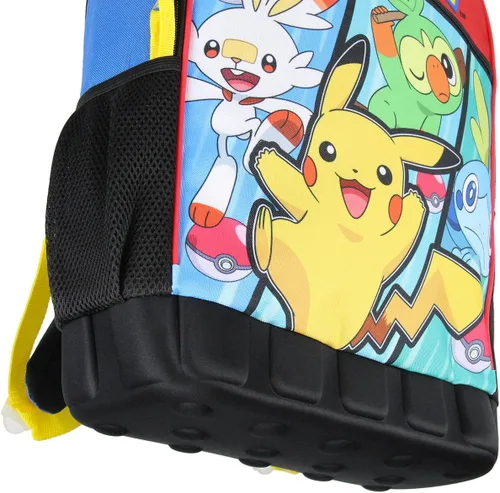 Vista 4 de Bioworld Pokemon Sword and Shield Starters - Mochila moldeada de 16 pulgadas
