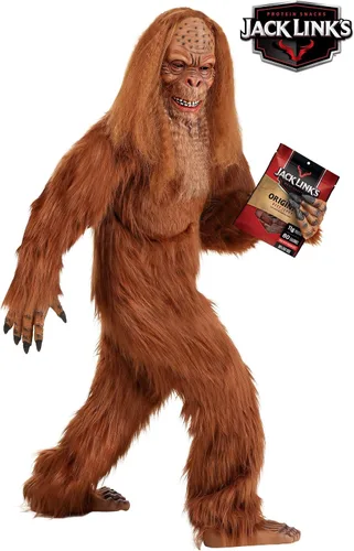 Vista 2 de Disfraz de Jack Links Sasquatch para niños