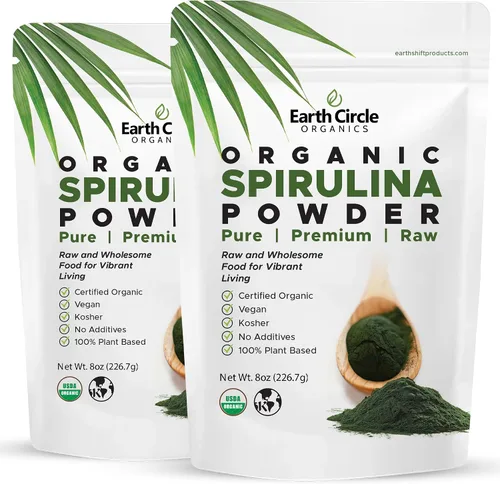 Vista 11 de Earth Circle Organics Espirulina en polvo
