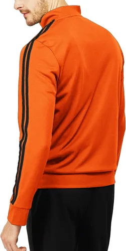 Vista 5 de H2H Chaqueta ligera con cremallera y manga larga para hombre