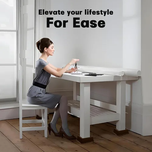 Vista 41 de ANNKUT Elevadores de cama de 2 pulgadas, resistentes, elevadores de sofá de gran tamaño, elevadores de muebles extra anchos para sofá, mesa