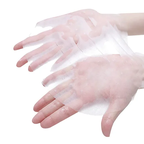 Vista 7 de 100 piezas de papel de máscara facial de algodón para bricolaje spa cara cuidado de la piel, hoja precortada