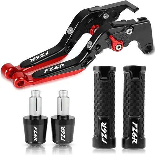 Vista 18 de Palancas de embrague de freno de motocicleta para manillar Yamaha FZ6R FZ 6R FZ-6R 2009 2010 2011 2012 2013 2014 2015 2016 2017 (Color : 1)