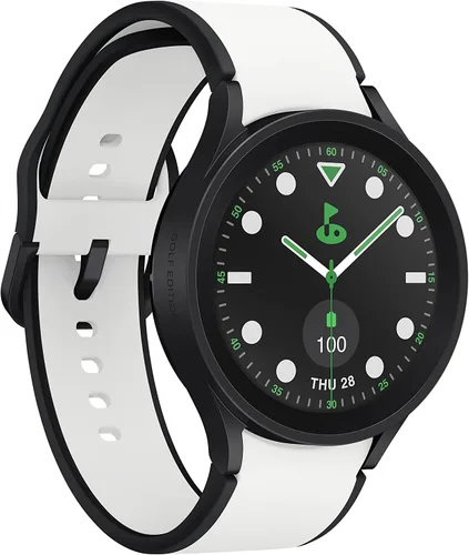 Vista 3 de SAMSUNG Galaxy Watch 5 Pro Golf Edition, reloj inteligente Bluetooth de 1.772in con rastreador de cuerpo, salud, fitness y sueño, batería mejorada