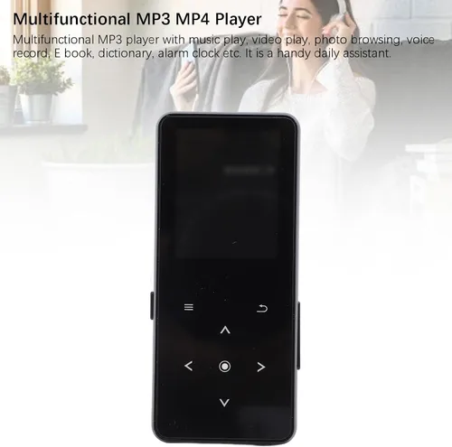 Vista 3 de Reproductor de MP3 pantalla táctil MP4 reproductor de música portátil 2 pulgadas pantalla despertador 32 GB