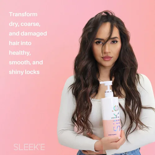 Vista 3 de Silk'e Repair Therapy Conditioner 23.6 oz – Acondicionamiento profundo para cabello dañado y seco sin parabenos ni sulfatos