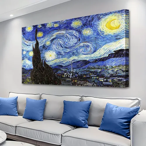 Vista 11 de dgbtcart Girasoles Lirios Florero de Flores por Vincent Van Gogh Arte de Pared en Lienzo, Reproducciones de Pinturas Clásicas Impresiones Obra